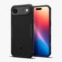 Case Spigen para iPhone Air Core Armor con MagSafe, antideslizante, antigolpes, negro mate
